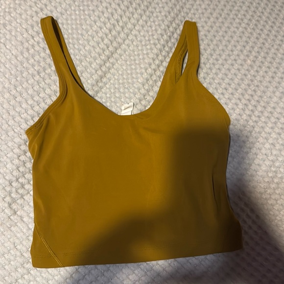 Lulu lemon Gold Tank - Picture 1 of 2